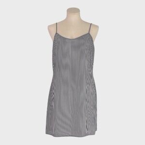 White House Black Market Striped Slip‎ Dress